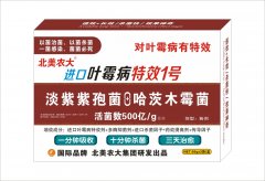 葉霉病除凈1號  特效殺菌劑